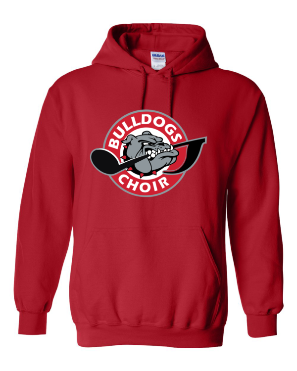 Logo Hoodie Red CPMS Choir Hoodie