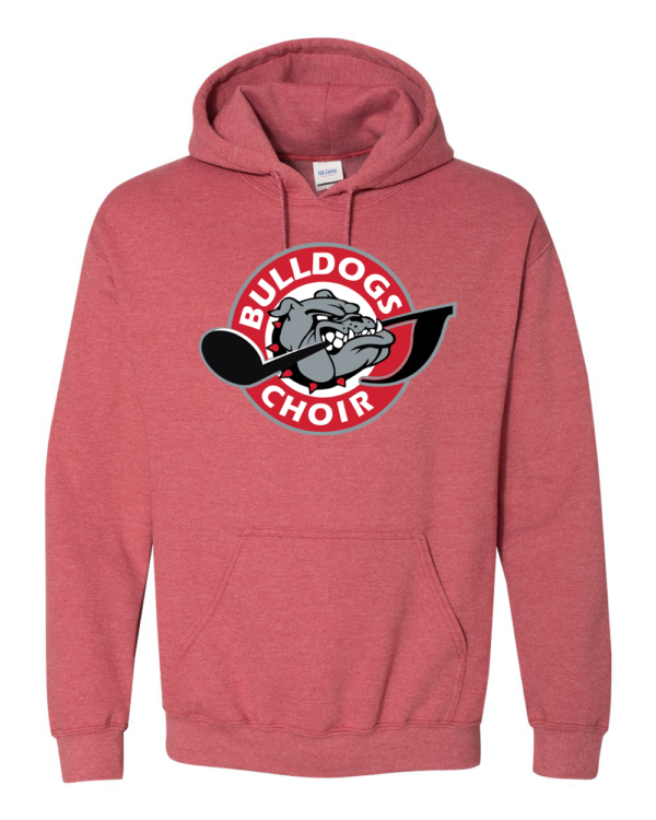 Logo Hoodie heather Scarlet Red CPMS Choir Hoodie