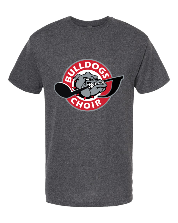 Mens Tee Dark Heather CPMS Choir Unisex Tee