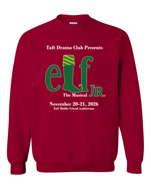Taft Drama Club Elf Crewneck Sweatshirt