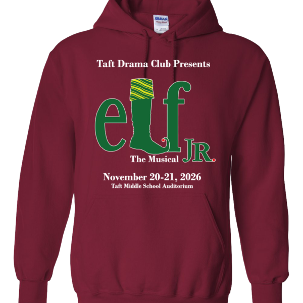 Elf Hoodie Taft Drama Club Elf Hoodie