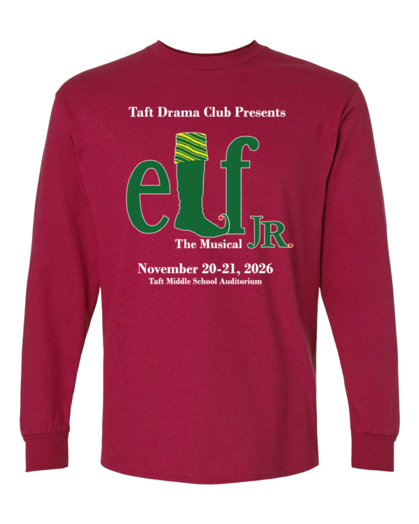 Taft Drama Club Elf Long Sleeve Tee