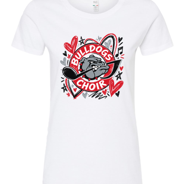 Womens Doodle White CPMS Doodle Women's Tee Shirt